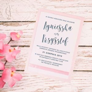 Zaproszenia ślubne Ebal