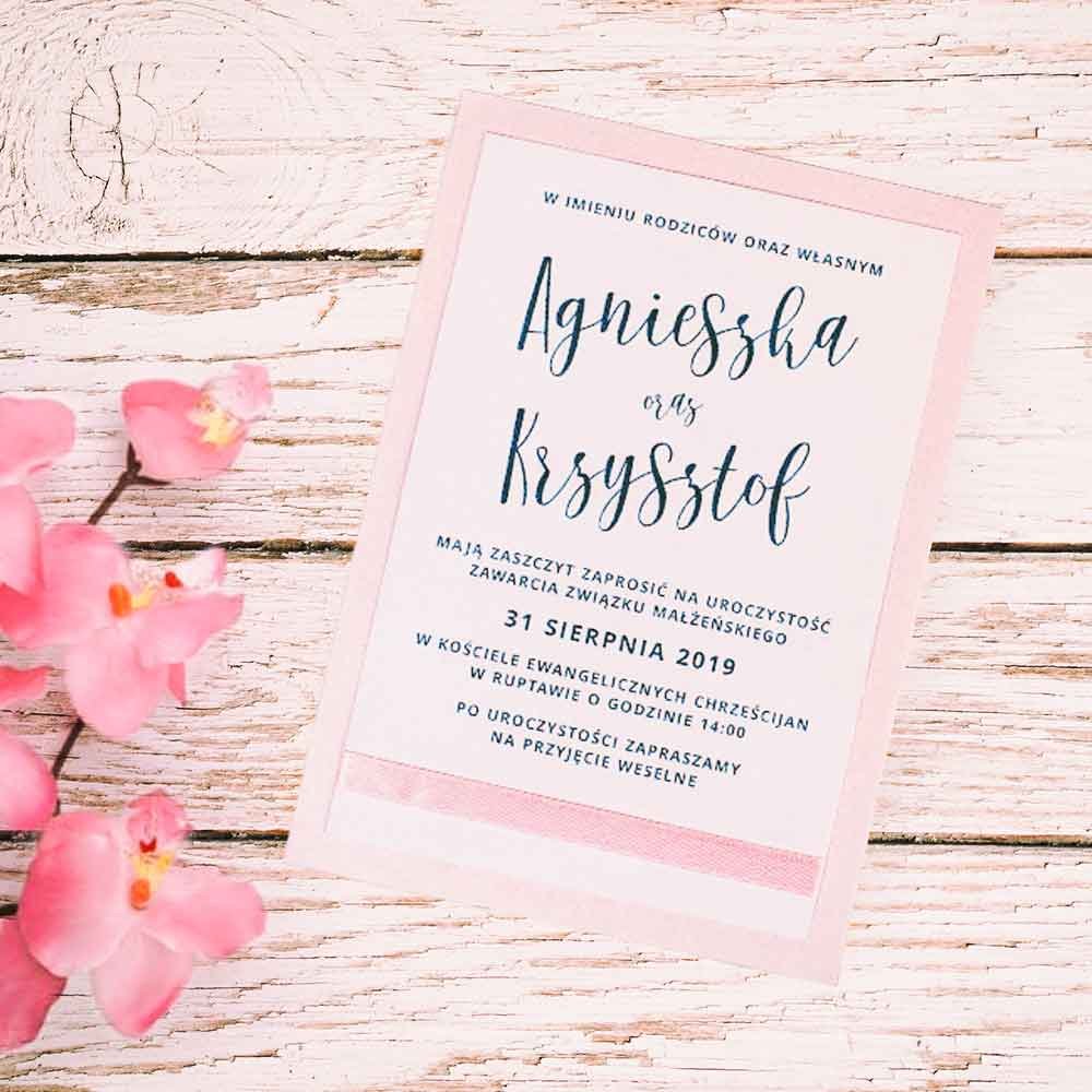 Zaproszenia ślubne Ebal