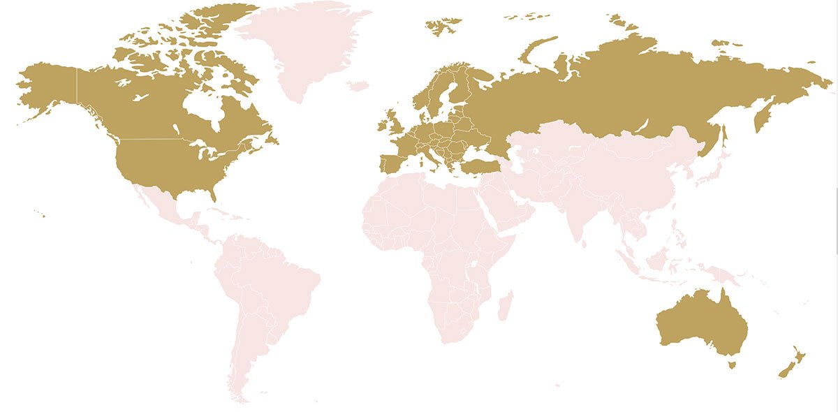 Ladon Art działa na terenie całej Europy, Rosji, Kanady, USA oraz Australii i Nowej Zelandii